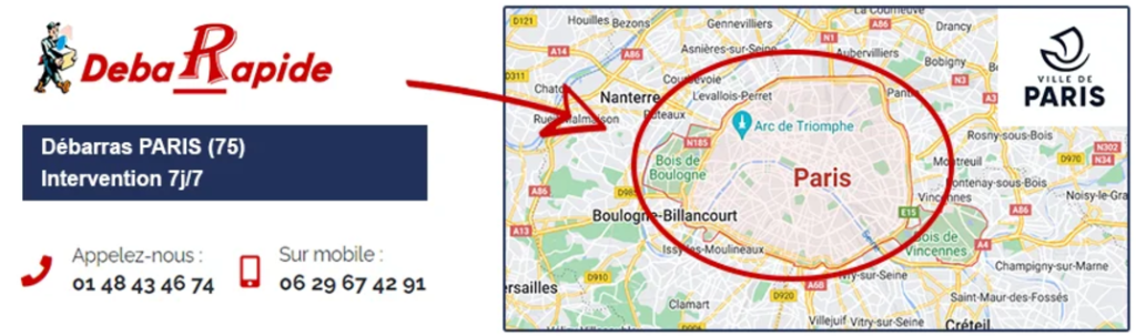 encombrants Paris débarras